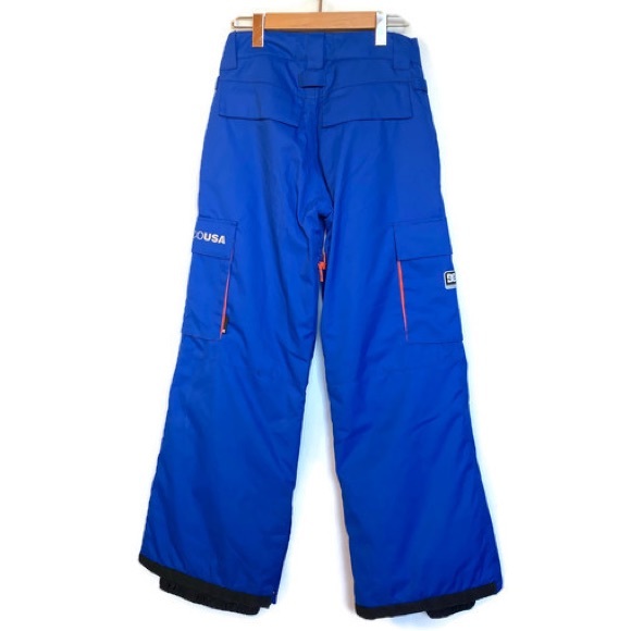 DC Snow / Snowboard /Ski Banshee Pants. Blue Orange, US L 12, or Adult Sm - Picture 6 of 11